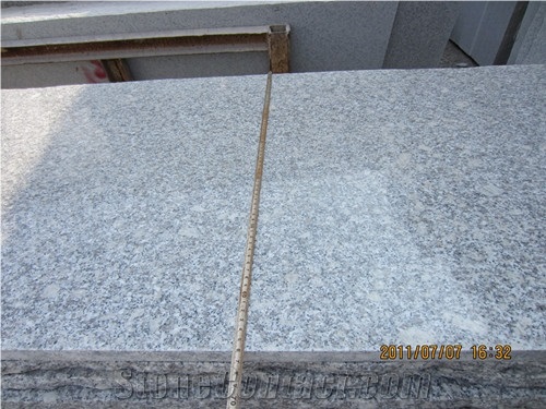Popular Chinese Light Grey Granite-G602 Slabs & Tiles, China Grey Granite
