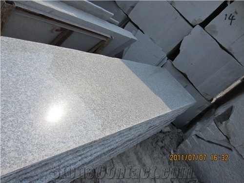 Popular Chinese Light Grey Granite-G602 Slabs & Tiles, China Grey Granite