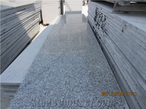 Popular Chinese Light Grey Granite-G602 Slabs & Tiles, China Grey Granite