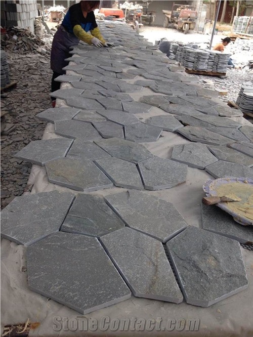 Popular Irregular Slate Crazy Paving Stone