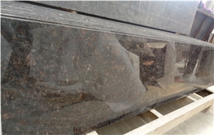 Popular Polished Tan Brown Granite Slabs & Tiles, India Brown Granite