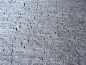 Popular White Quartzite Culture Stone Stack Stone For Wall Cladding, Decoration