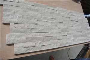 Stacked 3d Culture Marble Wall Cladding Culture Stone, Grey Marble Wall Cladding