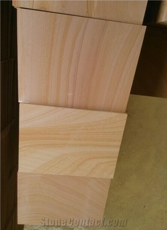 Top Quality Popular Hottest Yellow Honed Sandstone Tiles, China Yellow Sandstone