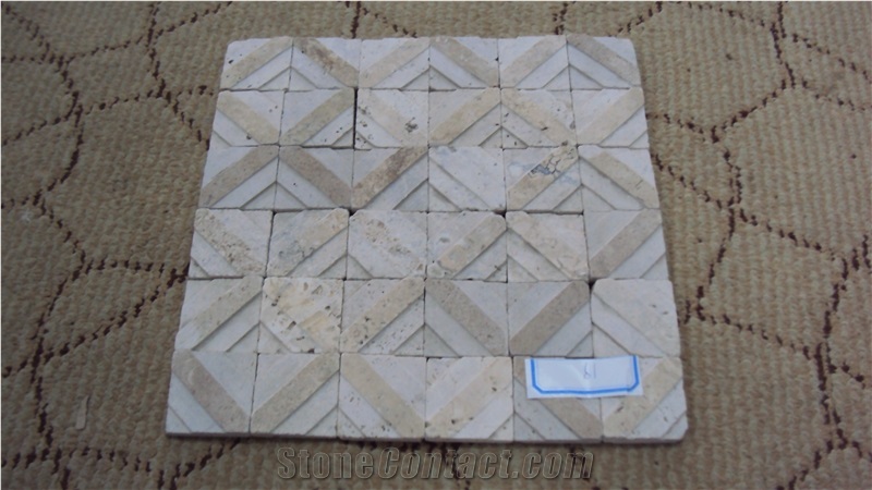 Travetine Beige Travertine Mosaic
