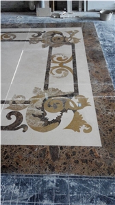Waterjet Pattern, Marble Waterjet Medallion Tiles, Lowest Price Waterjet Pattern, Marble Waterjet Medallion Tiles, Lowest Price