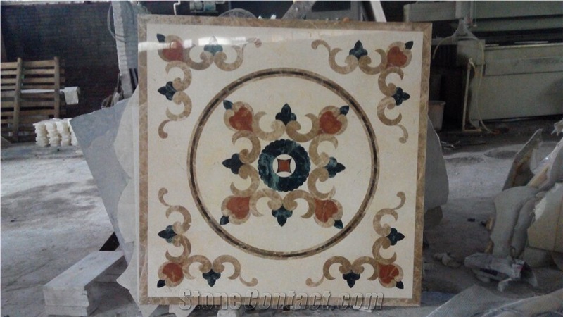 Waterjet Pattern, Marble Waterjet Medallion Tiles, Lowest Price