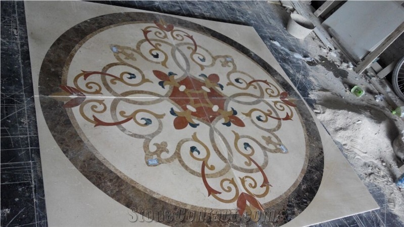 Waterjet Pattern, Marble Waterjet Medallion Tiles, Lowest Price