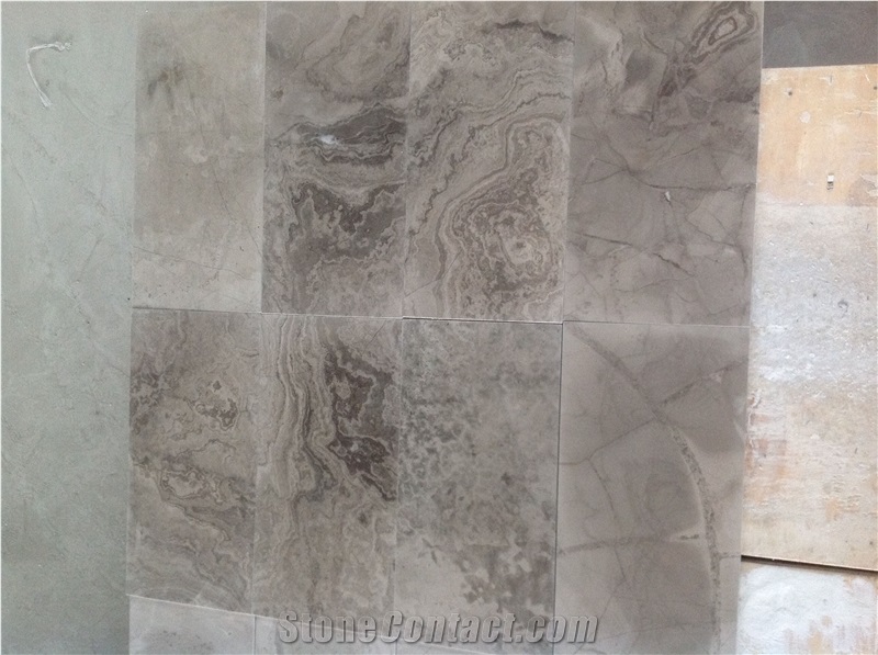 Winter Mist Marble Tiles & Slabs, Cross Cut Marble Slabs, Hottest Sale