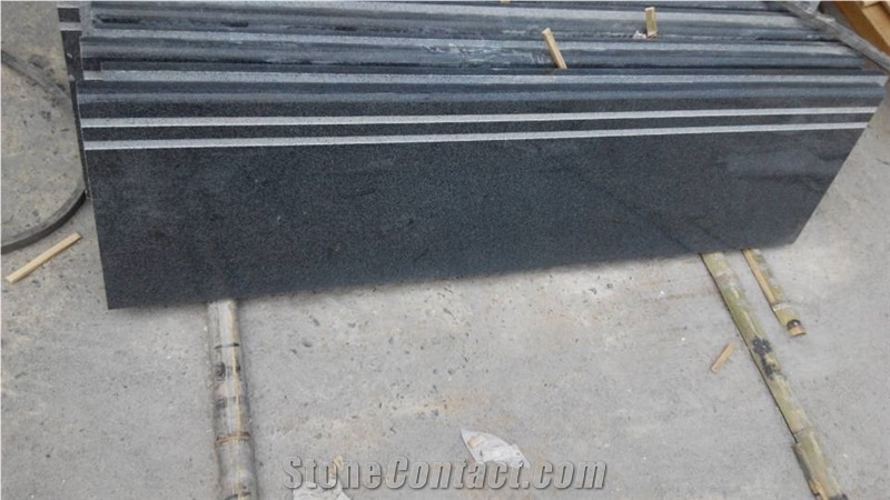China G654 Granite Slabs & Tiles, Chinese Black Granite