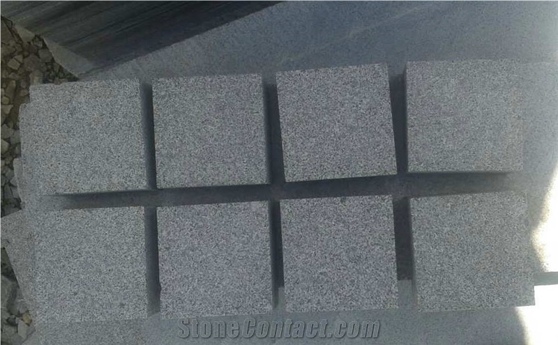 G654 Granite Cube Stone, Kerbs, Pavers