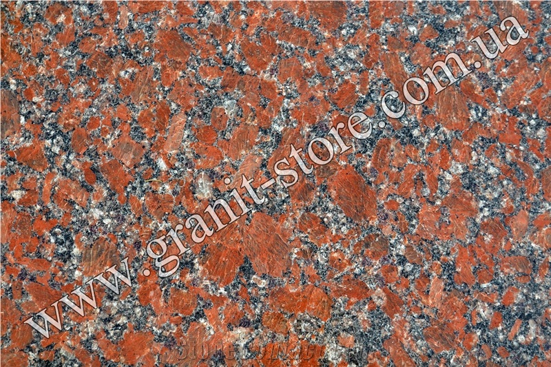 Rosso Santiago Granite Tiles & Slabs, Red Granite Ukraine Tiles & Slabs