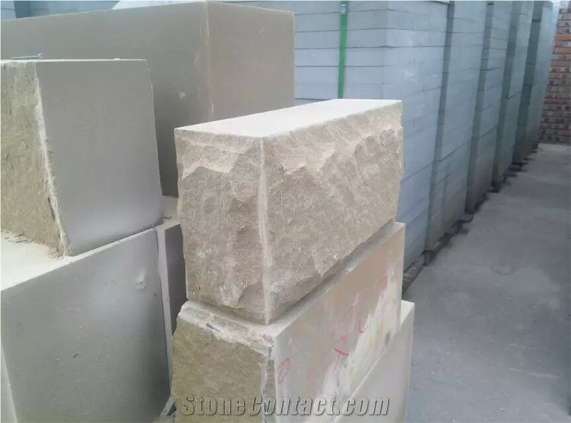 Pink Sandstone Mushroom Stone Wall Cladding Wall Stone Corner Stone Rustic Surface
