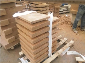 Pink Sandstone Mushroom Stone Wall Cladding Wall Stone Corner Stone Rustic Surface