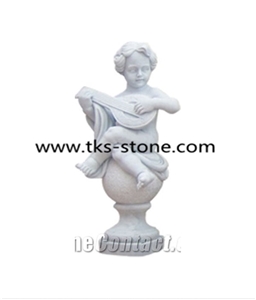 Angle Sculptures&Statues,Yellow Granite Human Sculptures,Children Sculptures&Statues,Children Caving,Human Caving