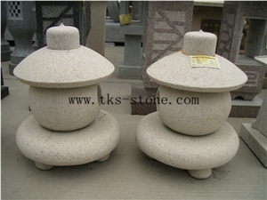Beige Granite Lantern Sculptures,Japanese Lamps,Garden Lanterns&Lamps,Lamp Caving,Exterior Lanterns Beige Granite Lantern Sculptures,Japanese Lamps,Garden Lanterns&Lamps,Lamp Caving,Exterior Lanterns