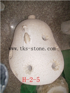 Beige Granite Lanterns,Lantern Sculptures,Lamps Caving,Garden Lanterns&Lamps
