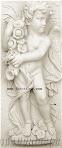 Cherub Bas Relief, Little Angel Etching