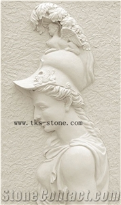 Cherub Bas Relief, Little Angel Etching