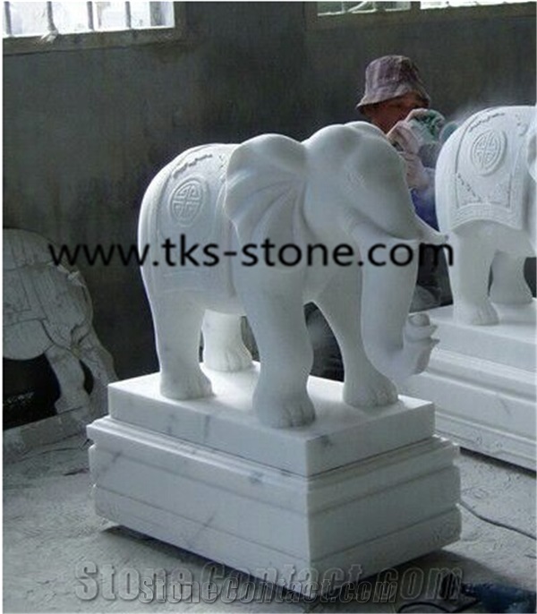China Grey Granite Elephant Sculpture & Statue,Elephant Caving,Elephant Animal Statue,Landscape Sculptures