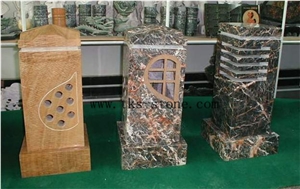 China Multicolor Marble Exterior Lamps