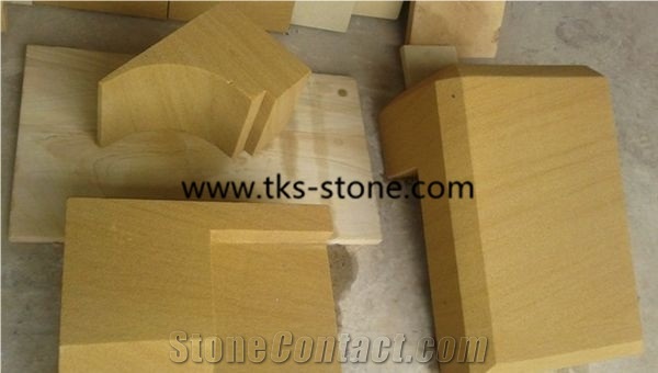 China Yellow Sandstone Moldings/Liners/Trims,Facades Tirms/Molding Decoration