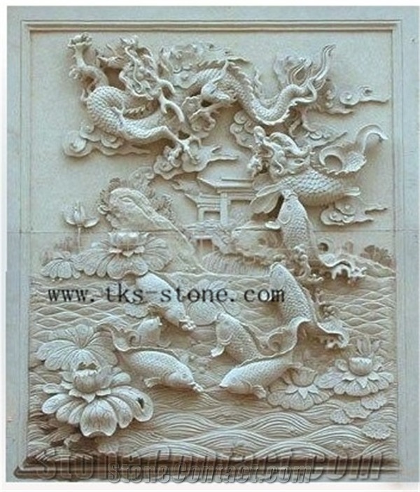 Dragon Engravings, Grey Granite Engravings