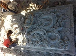 Dragon Engravings, Grey Granite Engravings