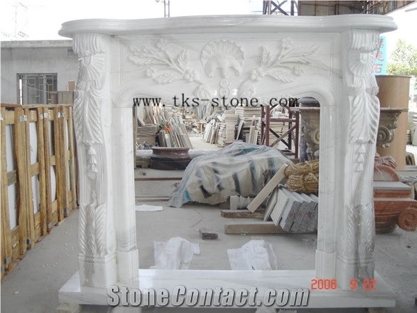 European Style Fireplace Mantel
