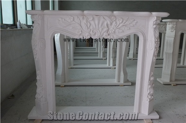 European Style Fireplace Mantel