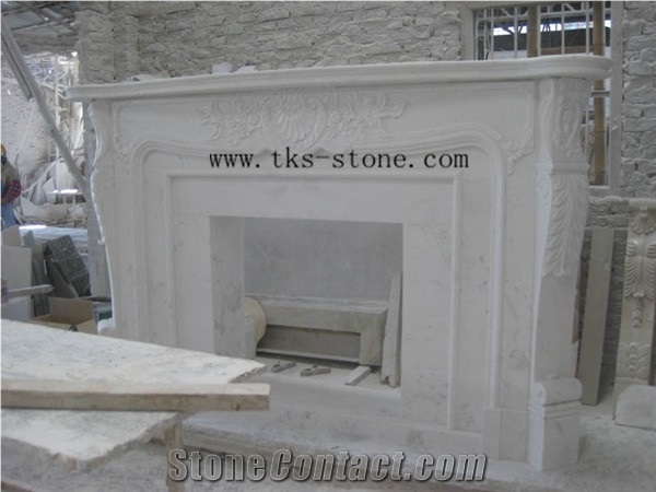 European Style Fireplace Mantel