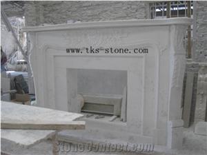 European Style Fireplace Mantel