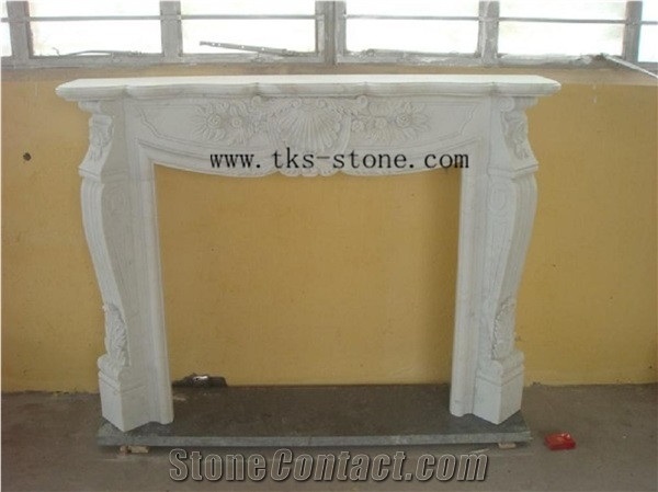 European Style Fireplace Mantel