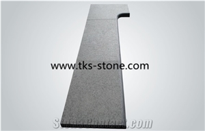 Flamed G684 Fuding Black Pool Coping,China Black Basalt,Black Pearl Swimming Pool Covers,China Black Swimming Pool Copping,Swimming Pool Tiles,Pool Surround, Borders