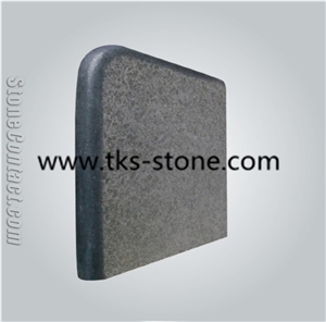 Flamed G684 Fuding Black Pool Coping,China Black Basalt,Black Pearl Swimming Pool Covers,China Black Swimming Pool Copping,Swimming Pool Tiles,Pool Surround, Borders