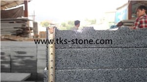 G654,Padang Dark,Sesame Black,Dark Grey Granite Blind Stone Pavers,Blind Paving Stone