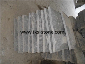 G654,Padang Dark,Sesame Black,Dark Grey Granite Mushroom Stone,Wall Cladding Stone