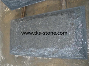 G654,Padang Dark,Sesame Black,Dark Grey Granite Mushroom Stone,Wall Cladding Stone