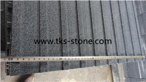 G654,Padang Dark,Sesame Black,Dark Grey,Impala Black Granite Blind Stone Pavers,Blind Paving Stone