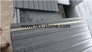 G654,Padang Dark,Sesame Black,Dark Grey,Impala Black Granite Blind Stone Pavers,Blind Paving Stone