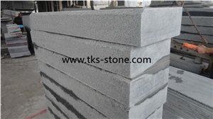G654,Padang Dark,Sesame Black,Dark Grey,Impala Black Granite Kerbstone,Granite Curbstone