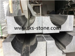 G684 Pearl Black Granite Liners/Borders/Mouldings,Black Building Molding/Liners