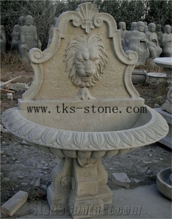 Grey Granite Animal Sculptured Fountains