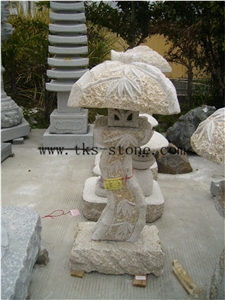 Grey Granite Garden Lanterns,Garden Lamps,Lantern Sculptures,Lamp Caving,Japanese Lanterns