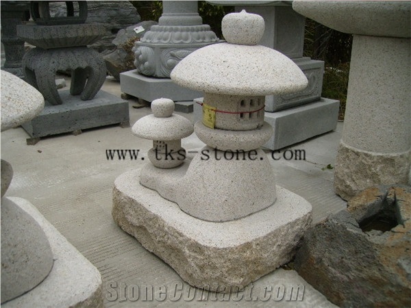 Grey Granite Garden Lanterns,Garden Lamps,Lantern Sculptures,Lamp Caving,Japanese Lanterns