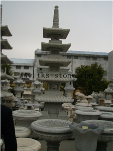 Grey Granite Garden Lanterns&Lamps,Japanese Lanterns,Lantern Sculptures,Lamps Caving,Exterior Lamps
