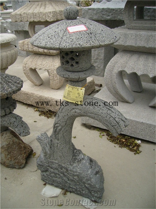 Grey Granite Garden Lanterns&Lamps,Lantern Sculptures,Lamp Caving,Japanese Lanterns,Exterior Lamps