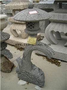 Grey Granite Garden Lanterns&Lamps,Lantern Sculptures,Lamp Caving,Japanese Lanterns,Exterior Lamps