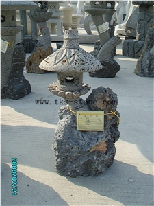 Grey Granite Garden Lanterns&Lamps,Lantern Sculptures,Lamps Caving,Japanese Lanterns,Exterior Lamps