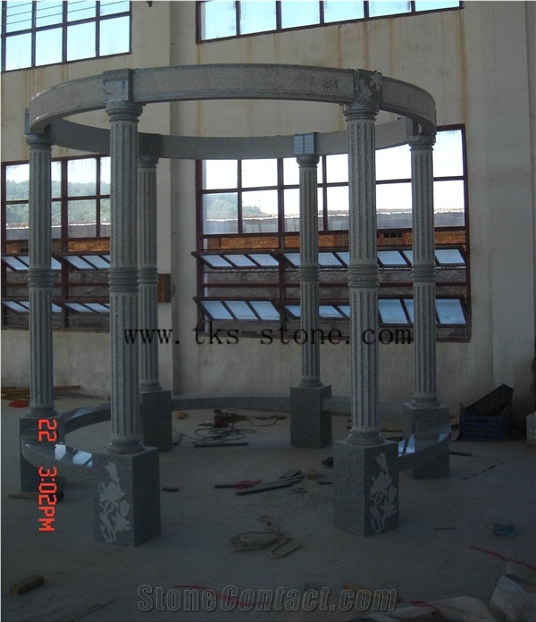 Grey Granite Gazebo Pavilions